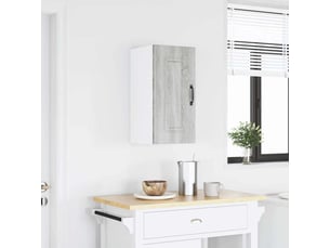 Meuble de rangement, armoire murale de cuisine kalmar sonoma gris bois d'ingénierie shl641