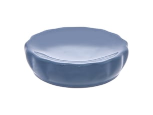 Porte-savon colorama en céramique d.11cm bleu