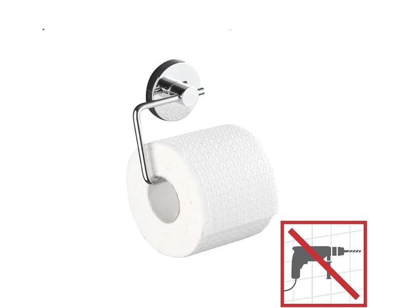  Support papier toilette mural – dérouleur wc sans perçage  - Conforama E