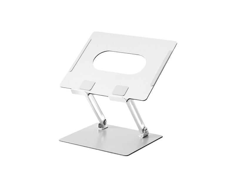 Support ordinateur portable compatible avec macbook air, pro, dell et hp – argent - Conforama A
