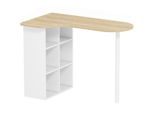 Bureau HOMCOM 100 cm coloris beige