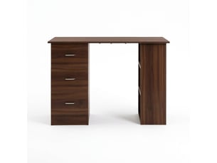 Bureau enfant 120 cm coloris bois foncé