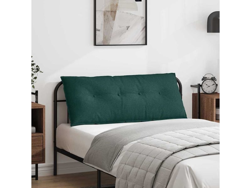  Coussin de dos, coussin de dossier vert foncé 120 x 19 x 50 cm tissu cf55073  - Conforama B
