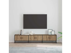 Meuble tv coloris marron 210 cm <strong></strong>  <strong></strong>
