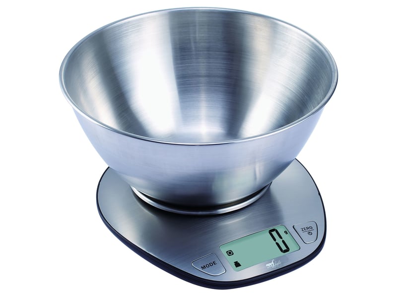 Melchioni graal acier inoxydable comptoir balance de ménage électronique  - Conforama A
