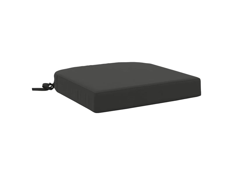 Coussin de siège, coussin d'assise en 1 pièce soest 100 % polyester anthracite cf55821 - Conforama A