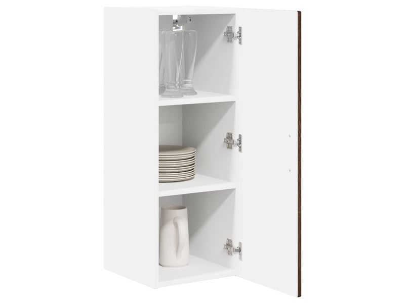 Armoire de cuisine chêne brun 40x31x80cm bois d'ingénierie shl1887 - Conforama C