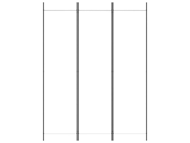  Paravent | cloison de séparation 3 panneaux blanc 150x200 cm tissu  - Conforama C