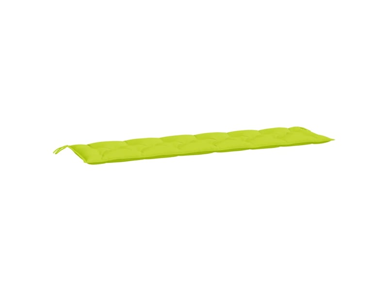  Coussin de banc de jardin, coussin d'assise vert brillant 200x50x7cm tissu oxford cf52872  - Conforama A