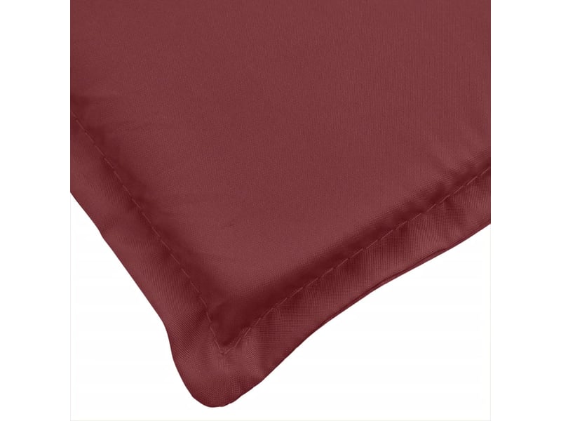  Coussin de banc de jardin, coussin d'assise rouge bordeaux mélangé tissu cf52821  - Conforama E