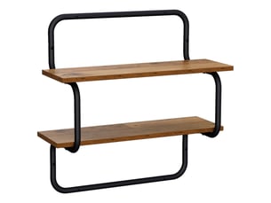 Etagère 40 cm coloris marron  
