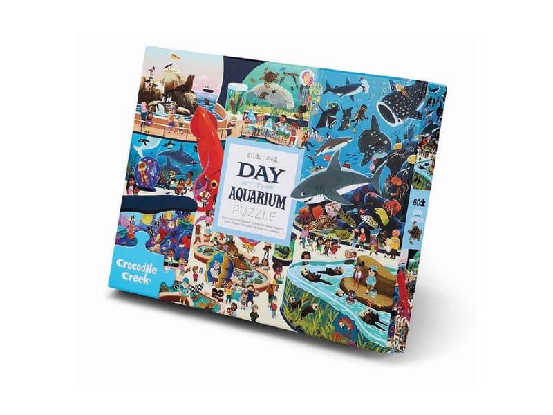  Puzzle 60 pcs une journee a l aquarium TOOPIZ-CC49212 - Conforama A