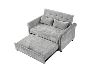 Deplimousse convertible 2 places <strong>HAUSS SPOLE</strong> <strong></strong> gris