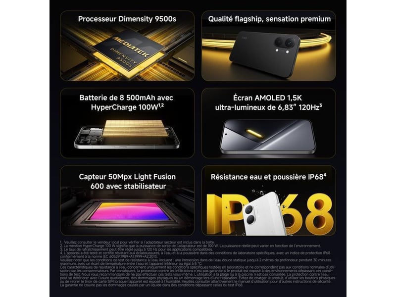  Smartphone poco x8 pro max 5g 12 go 512 go blanc 6,83 amoled 120 hz dimensity 9500s 421705_AACPO27822_6_DROPFR - Conforama C