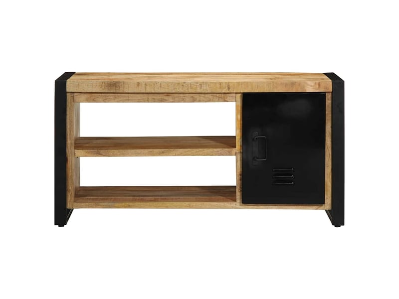  Banc à chaussures, banc de rangement marron 100x40x50 cm  - Conforama E