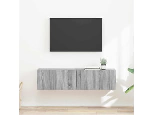 Meuble tv coloris gris 1 cm <strong></strong> <strong></strong>