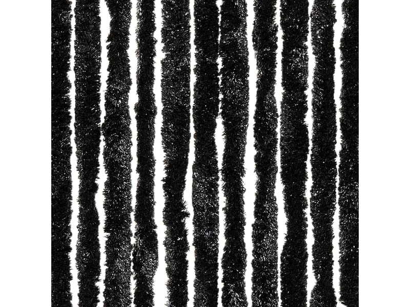  Rideau anti-mouches, moustiquaire anthracite 100x230 cm chenille cf43485  - Conforama E