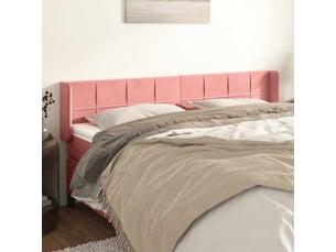 Tete de lit A poser largeur 183 cm rose