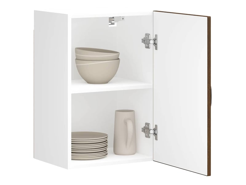 Armoire murale de cuisine kalmar chêne marron bois d'ingénierie shl5324 - Conforama B
