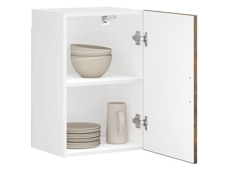  Meuble de rangement, armoire murale de cuisine porto chêne fumé bois d'ingénierie shl381  - Conforama B