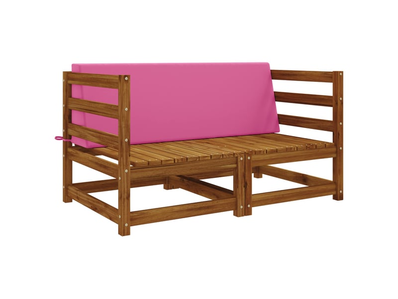  Coussin de dossier, coussin de dos soest 100 % polyester rose 120 x 20 x 40 cm cf55232  - Conforama C
