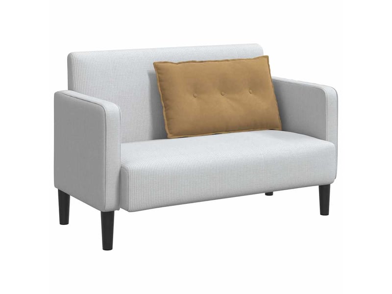  Coussin de dos, coussin de dossier marron 80 x 50 cm tissu en velours côtelé cf54815  - Conforama C