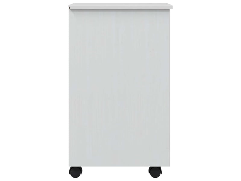  Caisson roulant de bureau avec tiroirs corona blanc shl4260  - Conforama E