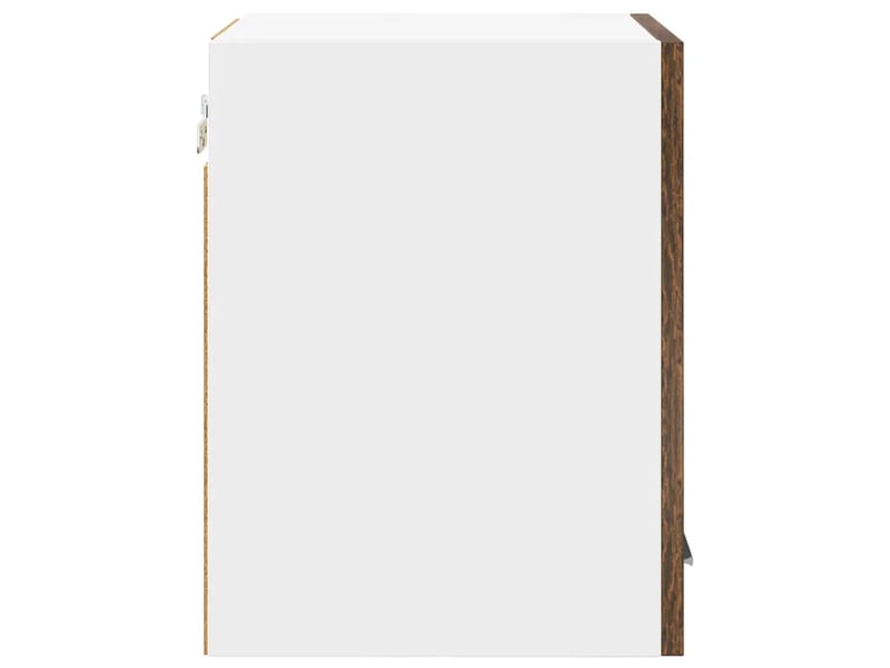  Lot de 2 armoires suspendues élégantes intérieur rangement spacieux 30 x 31 x 40 cm en bois d'ingénierie blanc 02_0053170  - Conforama D