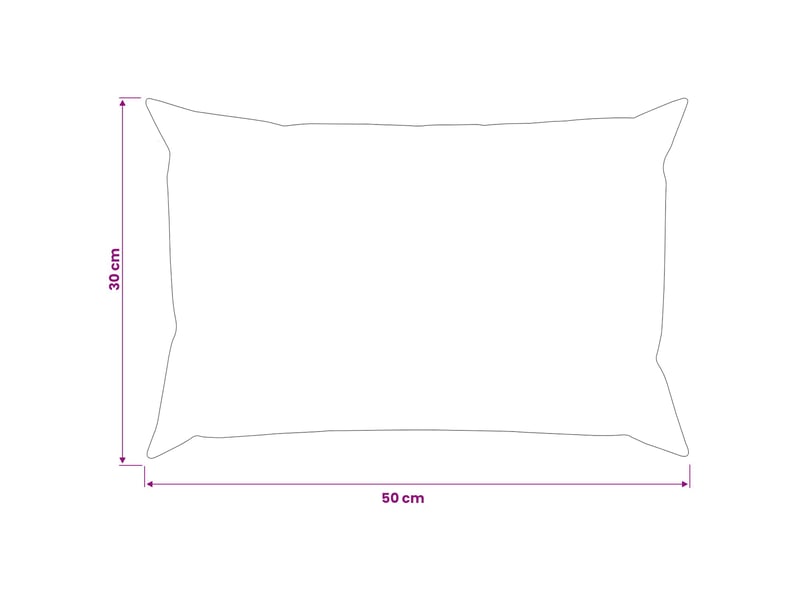 Lot de 6 housses de coussin heerlen anthracite 30 x 50 cm cf49574 - Conforama E