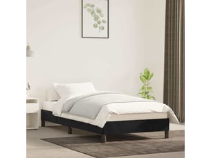 Lit simple 100x200 cm <strong></strong> <strong></strong> coloris noir