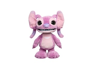 Peluche interactive angel 23 pouces rose avec 100+ sons et mouvements