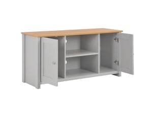 Meuble tv coloris gris 120 cm <strong></strong>  <strong></strong>