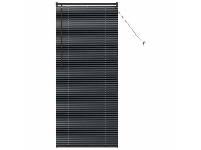  Store vénitien, store de fenêtre noir 175 x 70 cm 25 mm aluminium cf48131  - Conforama A