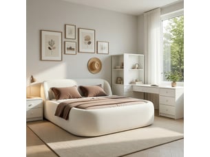 Lit superposé 140x200 cm <strong></strong>  <strong></strong> coloris gris