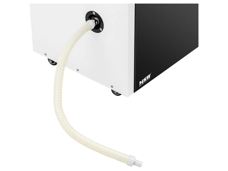  Déshumidificateur professionnel 138 litres 24 heures 120 170 m² 1129 m³h avec poignée acier blanc 14_0008875  - Conforama C