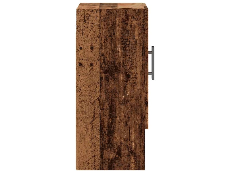  Armoire murale salon, meuble de rangement vieux bois 60x31x70 cm bois d'ingénierie shl5395  - Conforama E