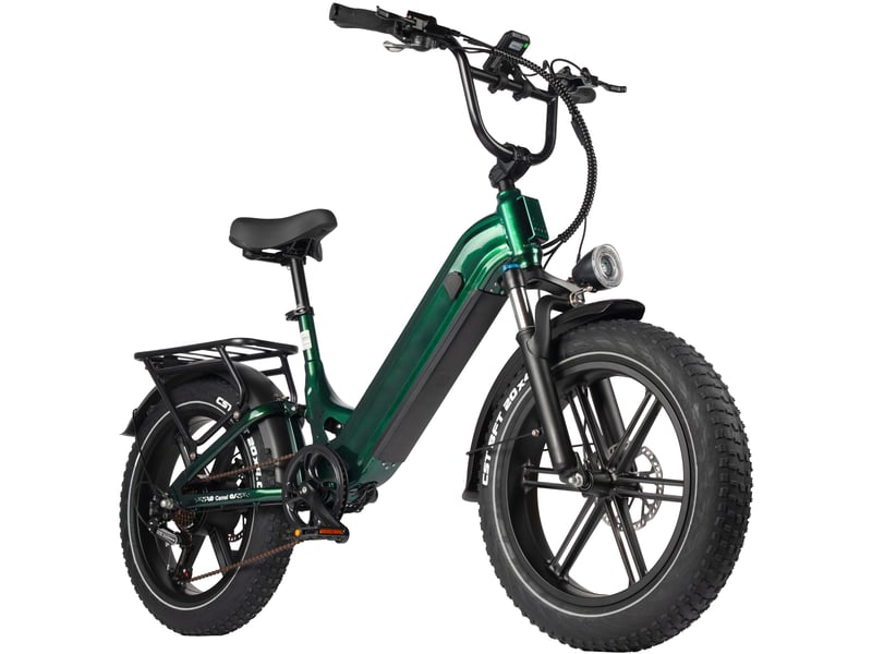  Maxtron camel vélo électrique fat bike 20 po, batterie 48v 18ah, vert  - Conforama E