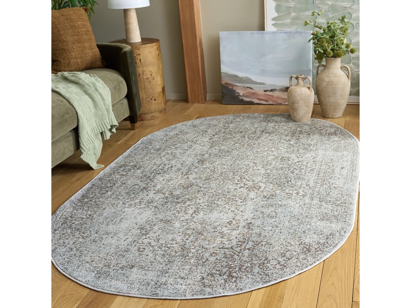  Tapis de transition en polypropylène blanctaupe, 152 x 244 cm  - Conforama B