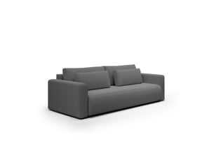 Canapé convertible 4 places welly gris
