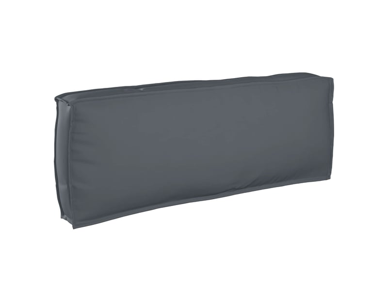  Coussin d'assise, coussin pour chaisecanapé tissu oxford anthracite 120 x 40 x 12 cm cf56638  - Conforama B