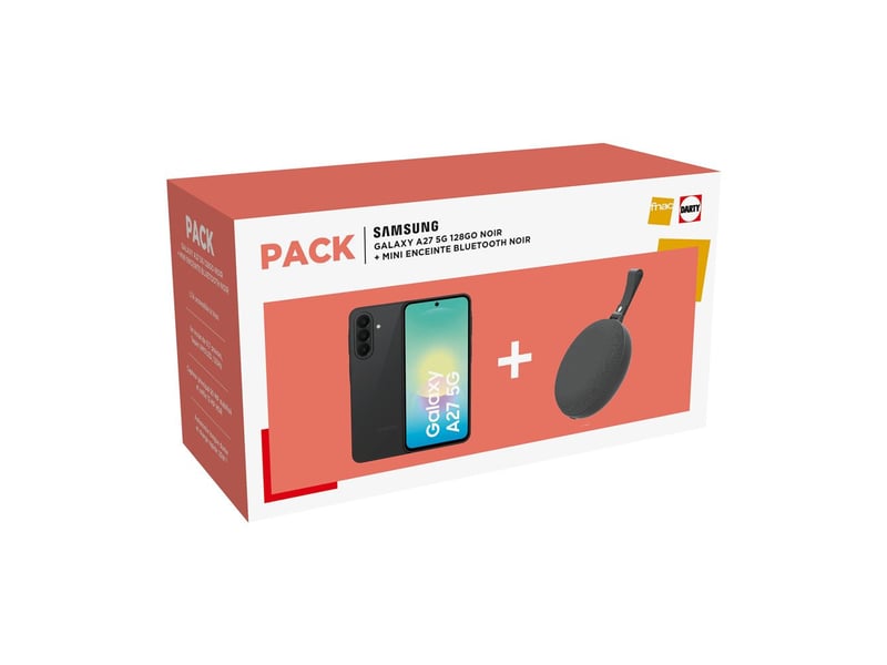 Smartphone 5g 128 go noir 6,7 super amoled 120 hz + mini enceinte bluetooth 1-23392685 - Conforama A