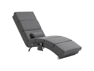 Fauteuil relax électrique  RAELUNYI Cuir / Tissu noir