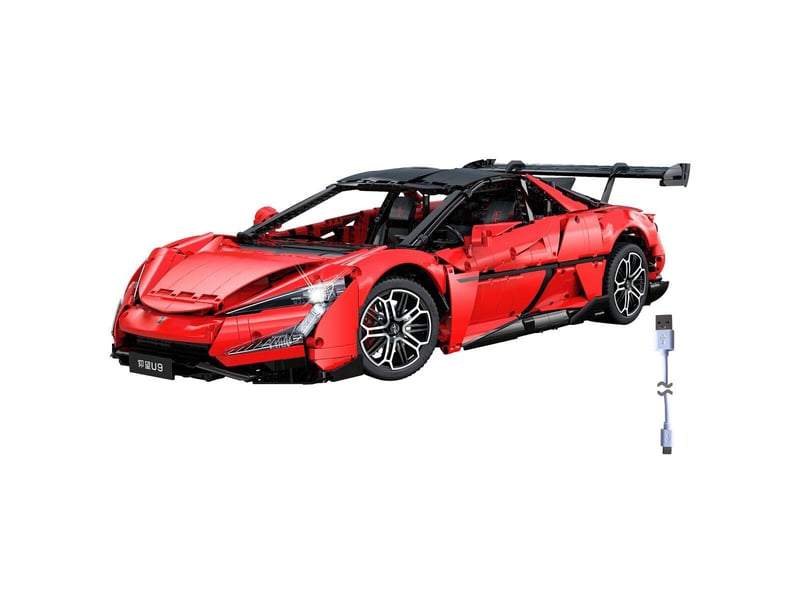 Cada yangwang u9 1:8 rouge bricks 402924 - Conforama E