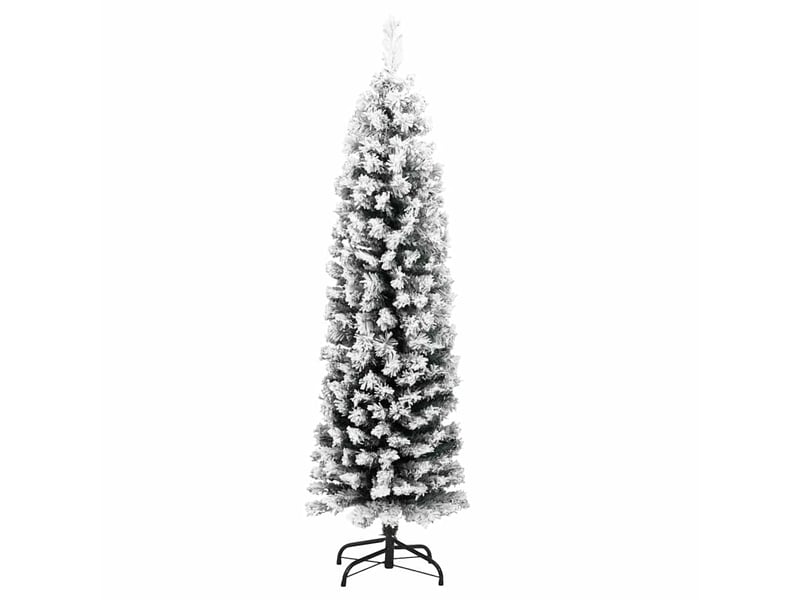 Sapin de noël artificiel, arbre de noël vert 120 cm pvc et acier et plastique shl9740  - Conforama E