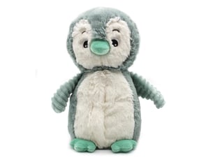 Peluche pingouin iglou maman et bebe menthe ptipotos
