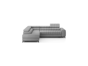 Canapé d'angle collection kanedojo coloris gris