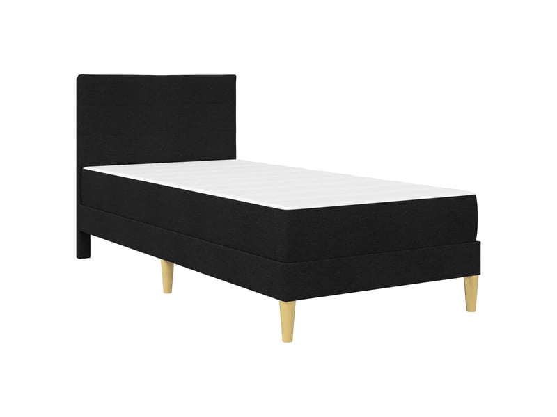  Lit simple- lit adulte -  cadre de lit 90 x 190 cm noir  - Conforama B