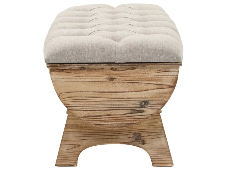 Banc chambre, banc de rangement 103 cm bois de sapin massif  - Conforama C