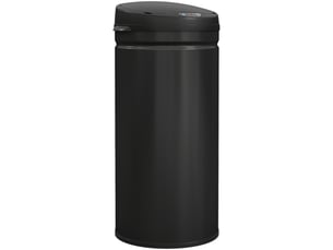 Poubelle à capteur 42 l en inox, sans contact, fermeture douce, pour cuisine hygiénique