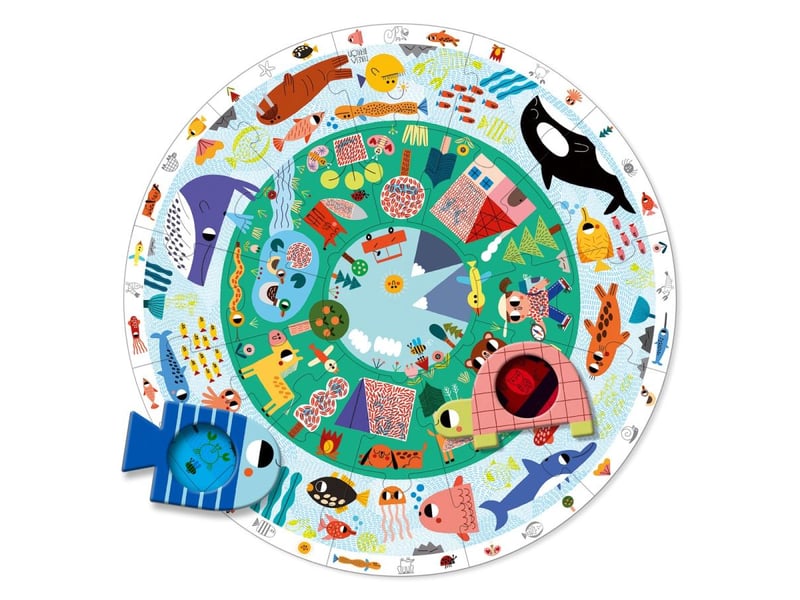  Puzzle de recherche  xxl les animaux 53177 - Conforama C